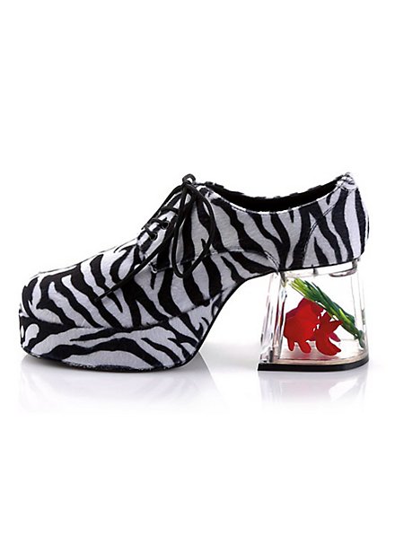 zebra pimp shoes